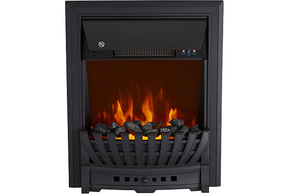 Royal Flame Venice с очагом Aspen Black фактурный белый_2