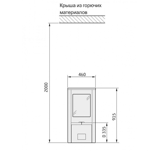 Верхняя панель - черное стекло, сталь_3