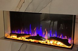 Проект №1366. Лучшее украшение для дома Елены – электрокамин RealFlame Onyx 33!